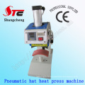 Vente chaude pneumatique bouchon chaleur Press Machine 8 * 15cm automatique Cap chaleur transfert Machine pneumatique Hat chaleur Printing Machine Hat chaleur Press Machine Stc-Qd13